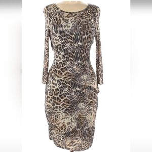 Cluny Leopard Print Tiered Dress 6